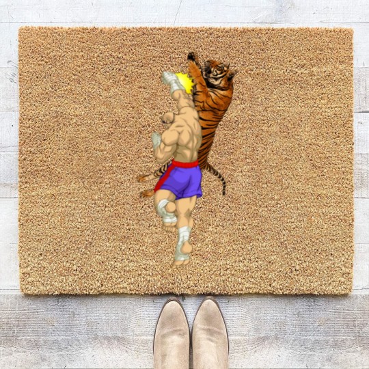Discover Tiger Uppercut Coir Doormats