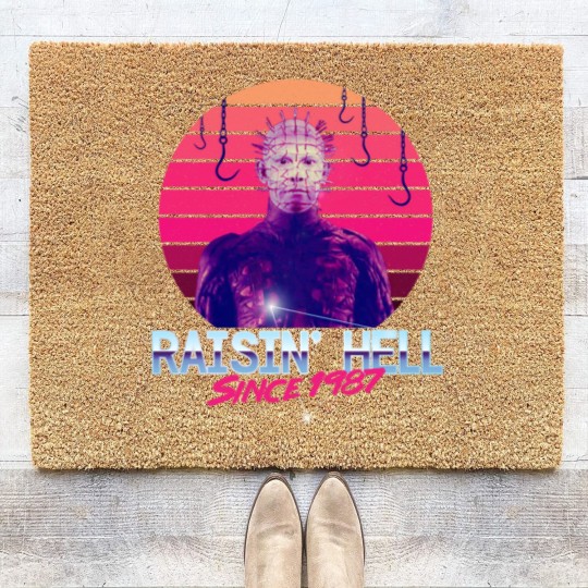 Discover Raisin' Hell - Hellraiser - Coir Doormats