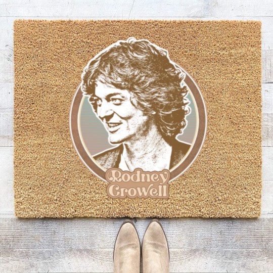 Discover Rodney Crowell //// Retro Fan Art Design - Rodney Crowell - Coir Doormats