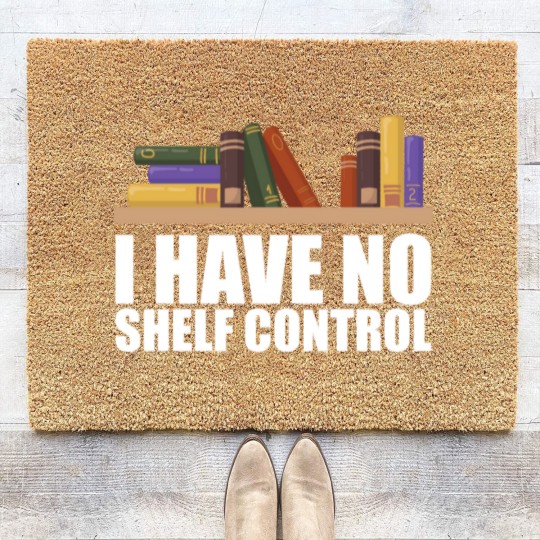 Discover Library - I have no shelf control Coir Doormats