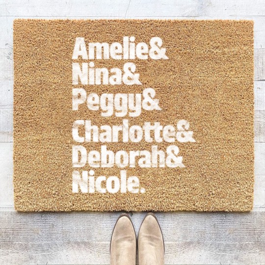 Discover Techno Amelie & Nina & Peggy & Charlotte & Deborah Coir Doormats