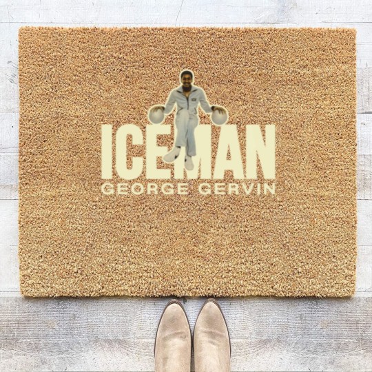 Discover Iceman George Gervin Coir Doormats