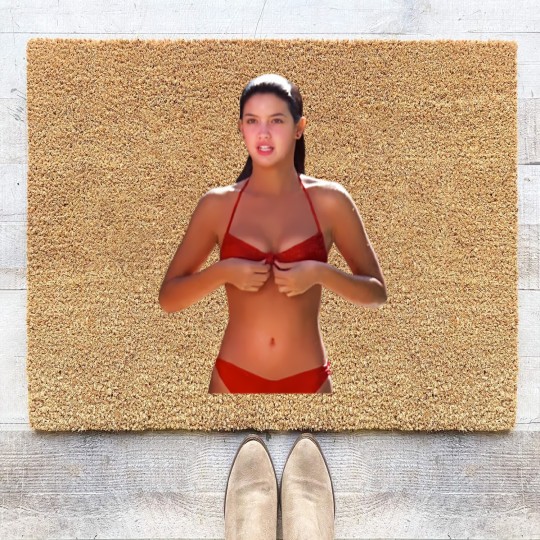 Discover Phoebe Cates  Red Bikini  Ridgemont High Coir Doormats