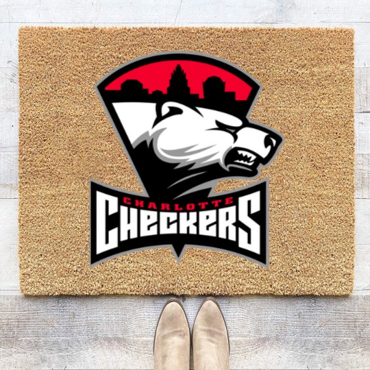 Discover Charlotte Checkers Coir Doormats