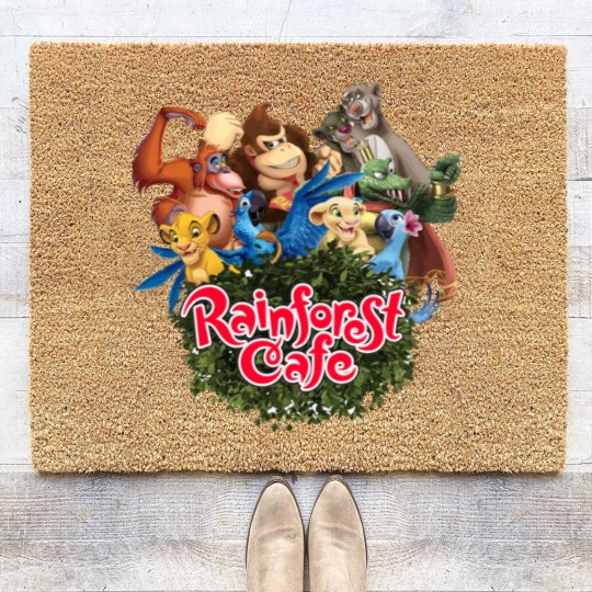 Discover Sweet Food in Rainforest Cafe 2 Restaurant Coir Doormats