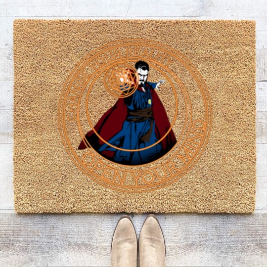 Discover Dr.Strange Magic Circle  Perfect Gift For you and friends Coir Doormats