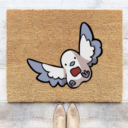 Discover Small Bird Punishing Bird (LCLoR) Coir Doormats
