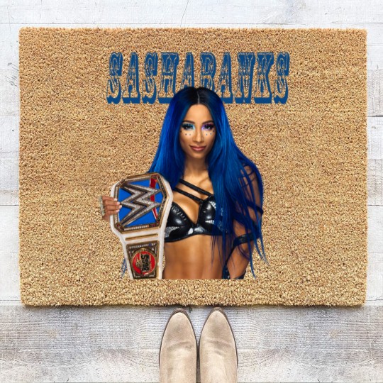 Discover Sasha Banks The Legit Boss Coir Doormats