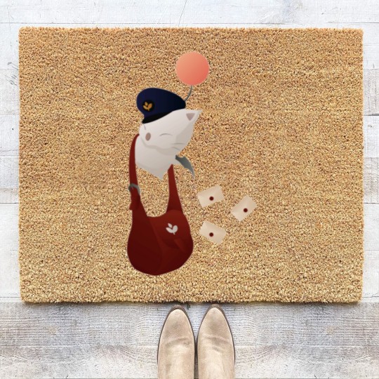 Discover Final Fantasy XIV - Delivery Moogle Coir Doormats