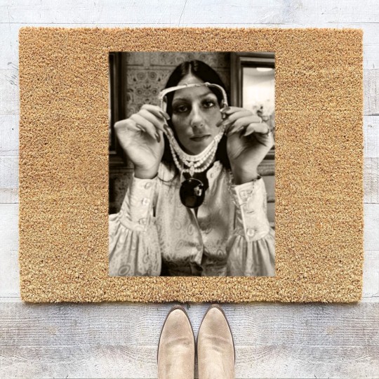 Discover Cher 70s Coir Doormats Unisex