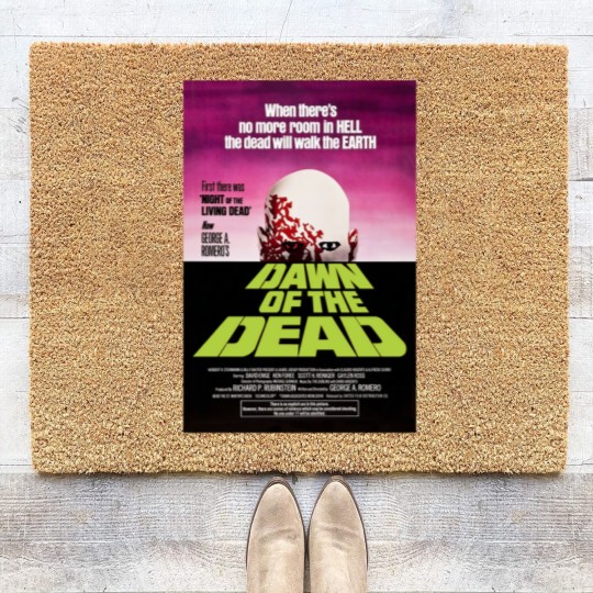 Discover Dawn of the Dead (1978) George A. Romero Coir Doormats