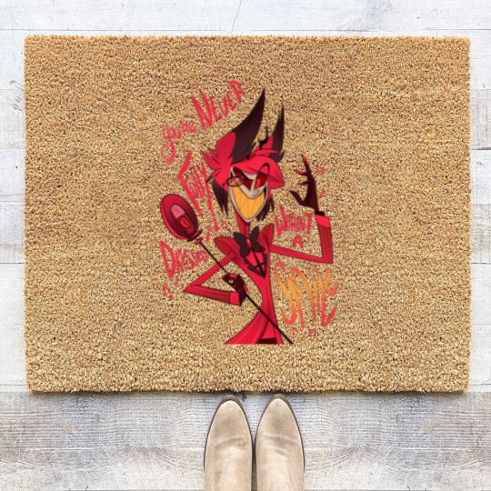 Discover Alastor Hazbin Hotel Coir Doormats, Angel Dust Charlie Hazbin Hotel Hazbin Hotel Coir Doormats