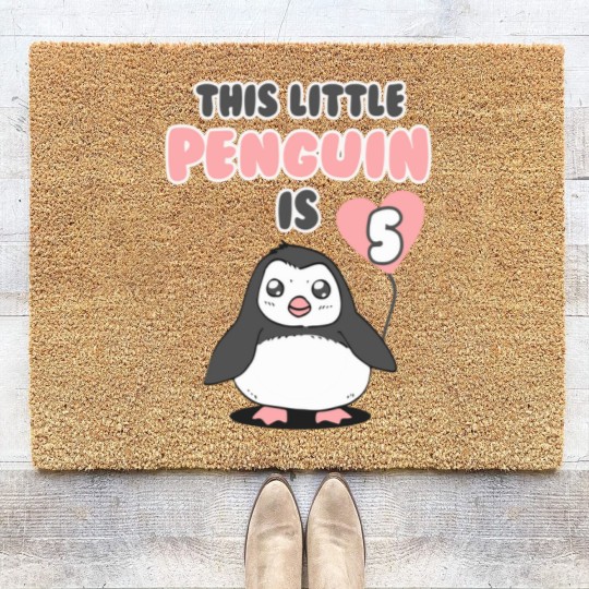 Discover this little penguin is 5 Coir Doormats