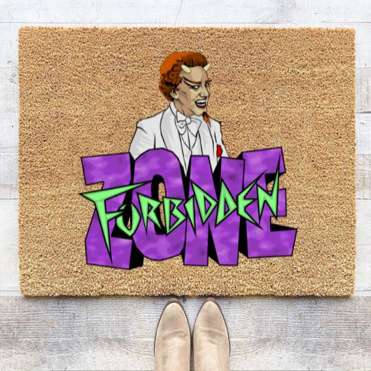 Discover The Forbidden Zone - Forbidden Zone - Coir Doormats