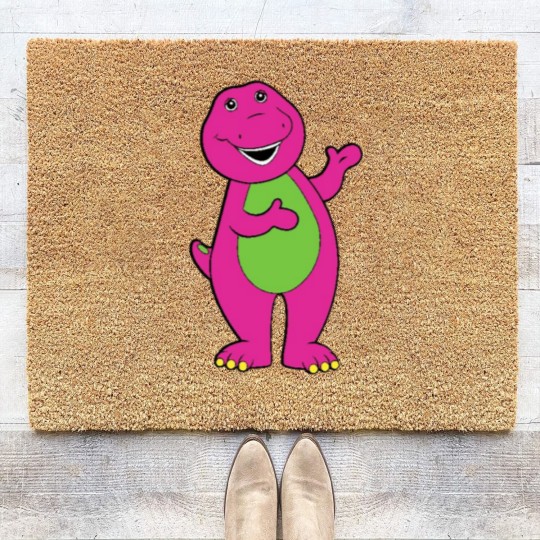 Discover Barney the Dinosaur Coir Doormats