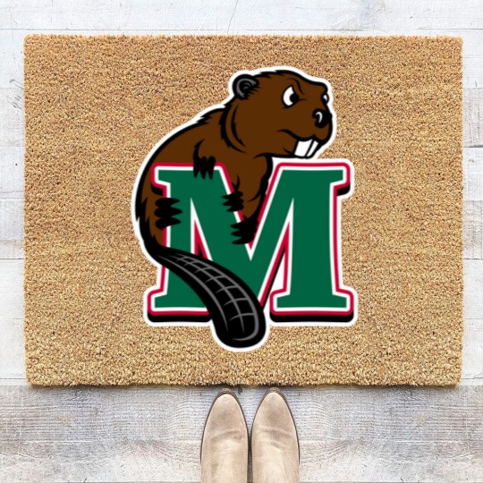Discover The Minot State Beavers Coir Doormats