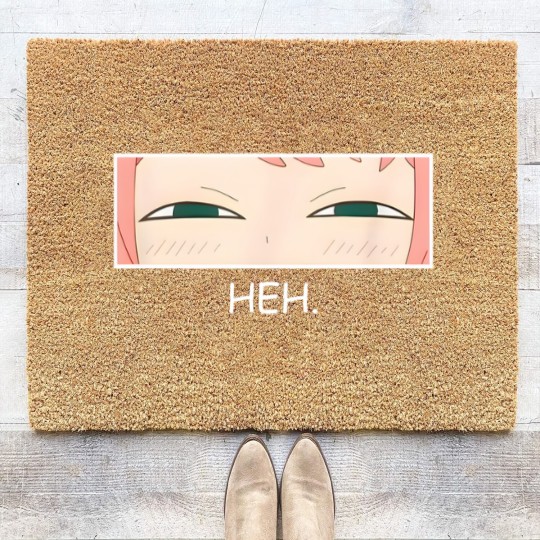 Discover Emotion Heh Cute Anya Funny Coir Doormats