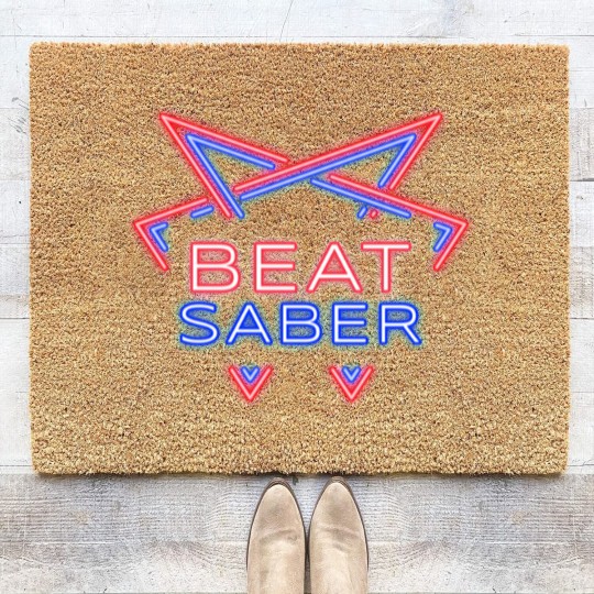 Discover VR - Beat Saber Coir Doormats