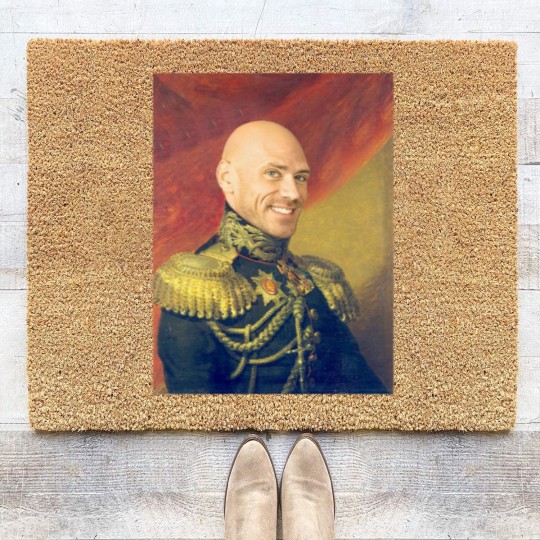 Discover General Johnny Sins Coir Doormats