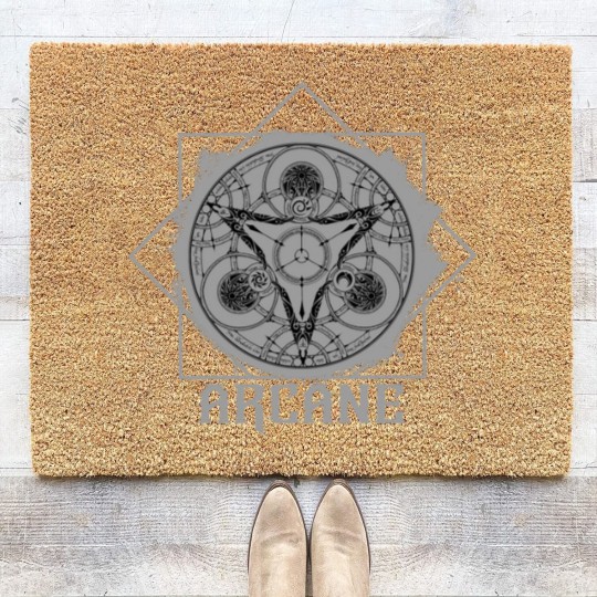 Discover arcane symbols - Arcane - Coir Doormats