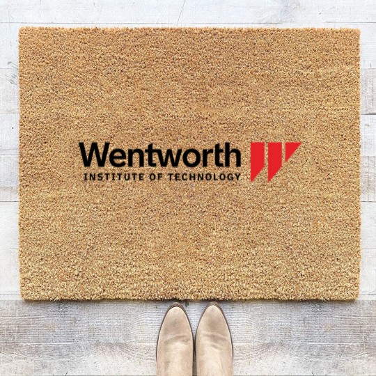 Discover Wentworth Institute of Technology Coir Doormats