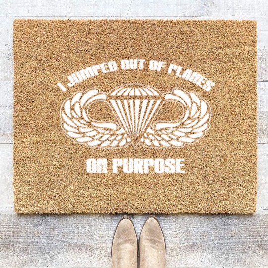 Discover airborne 82nd airborne airborne army airborne pa Coir Doormats