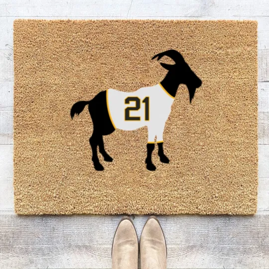 Discover Roberto Clemente Goat Coir Doormats
