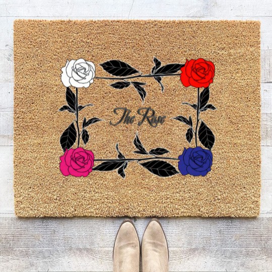 Discover The Rose Kpop Band Coir Doormats