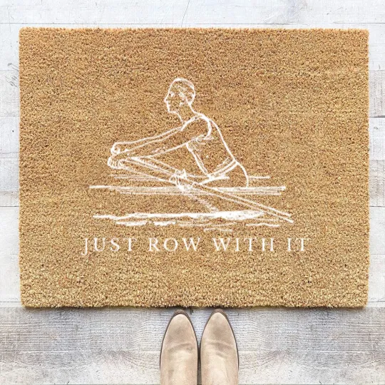 Discover College Rowing Sculling And Rowing Machine Apparel Coir Doormats