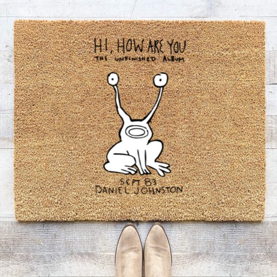 Discover Daniel Johnston - Hi, How Are You Coir Doormats