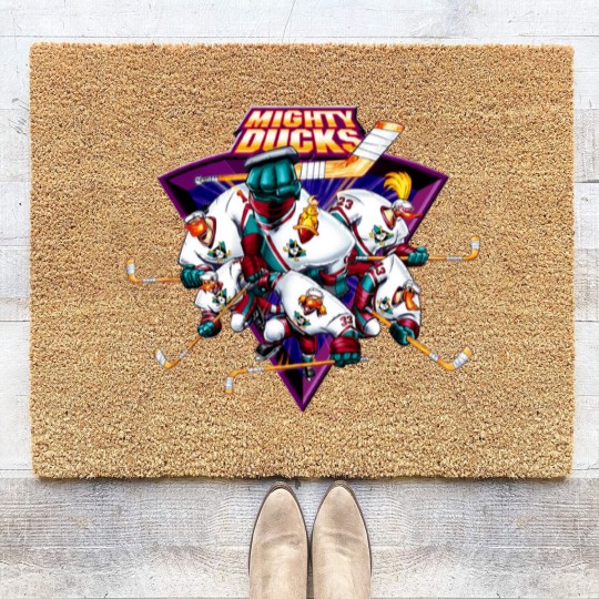 Discover the mighty ducks team Coir Doormats