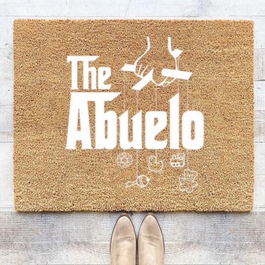 Discover Mens The Abuelo! Spanish Grandfather Coir Doormats