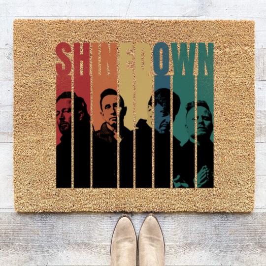 Discover shine down Retro Vintage Coir Doormats
