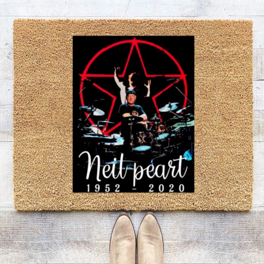 Discover Neil Peart Rush 1952 Coir Doormats
