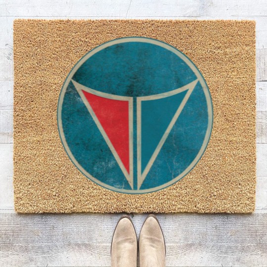Discover Plymouth Valiant Emblem, Grease Included Coir Doormats