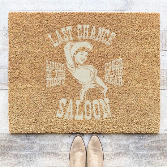 Discover Last Chance Saloon Coir Doormats