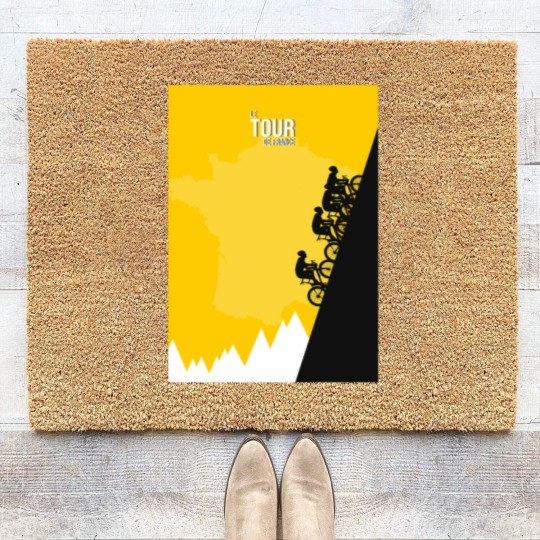 Discover Le Tour De France Coir Doormats