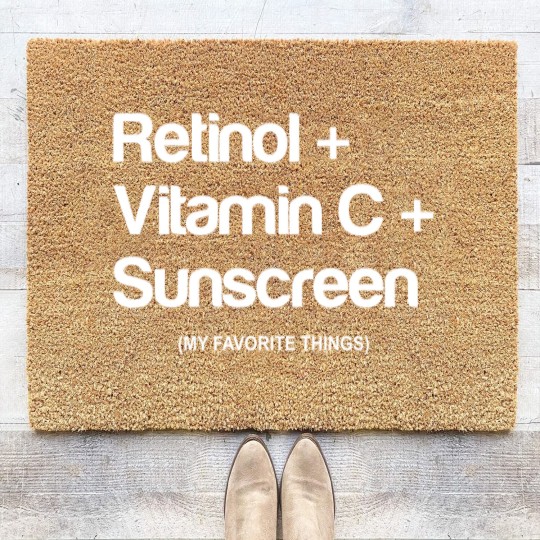 Discover Retinol Coir Doormats,Esthetician Coir Doormats, Esthetician Gift, Esthetician Coir Doormats
