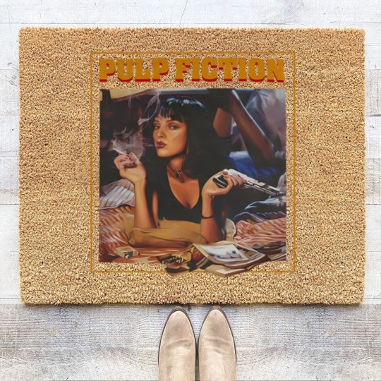 Discover Pulp Fiction Coir Doormats, Vintage Quentin Tarantino Pulp Fiction Coir Doormats