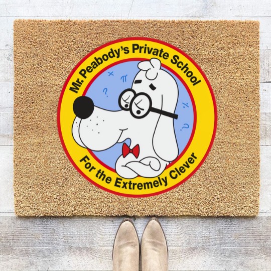 Discover Mr. Peabody's School for the Extremely Clever - Mr Peabody - Coir Doormats
