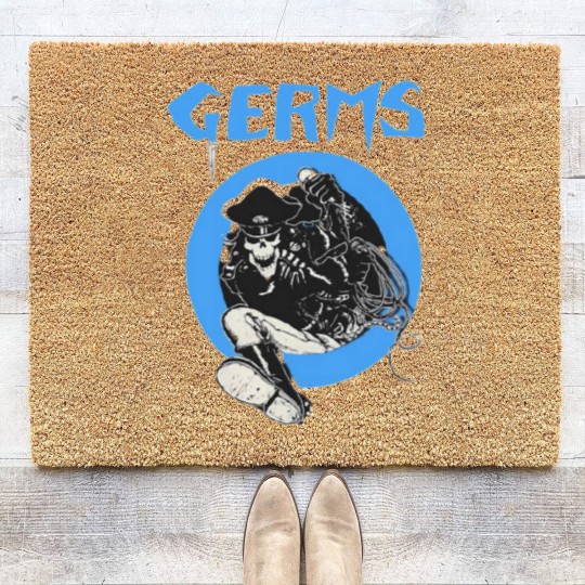 Discover The Germs Band Logo Coir Doormats