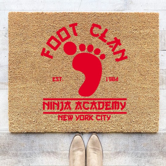 Discover Foot Clan - Cartoons - Coir Doormats