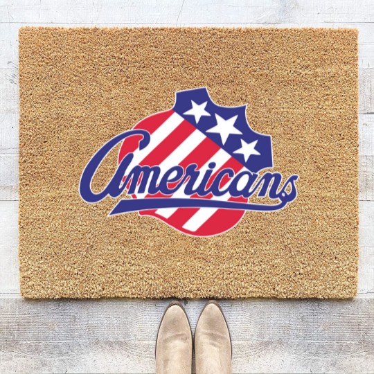 Discover Rochester Americans Ice Hockey Coir Doormats