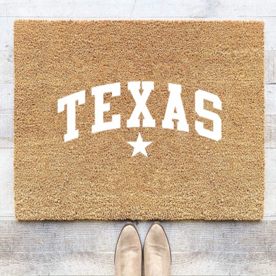 Discover Texas Coir Doormats, Texas Coir Doormats, Texas Coir Doormats Women, Texas Gift, Texas Longhorn
