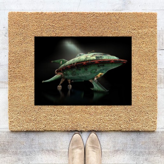 Discover Planet Express and Leela - Futurama - Coir Doormats
