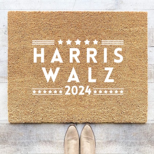 Discover Harris Walz 2024 | Kamala Harris Tim Walz Coir Doormats