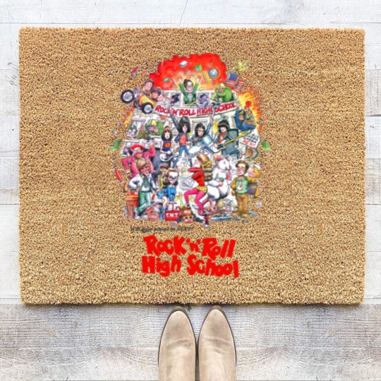 Discover Rock 'n' Roll High School - Punk - Coir Doormats