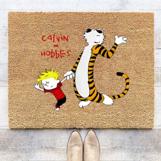Discover Calvin and Hobbs Vintage Coir Doormats