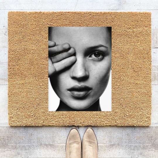 Discover Kate Moss Portrait Coir Doormats