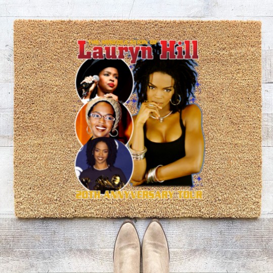 Discover Misseducation Of Lauryn Hill Coir Doormats, 20th Anniversary Tour Coir Doormats Coir Doormats
